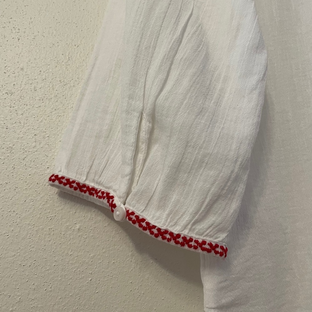 Talbots Bohemian/Peasant Style Blouse - image 8